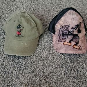 NWT set of 2 Disney hats!